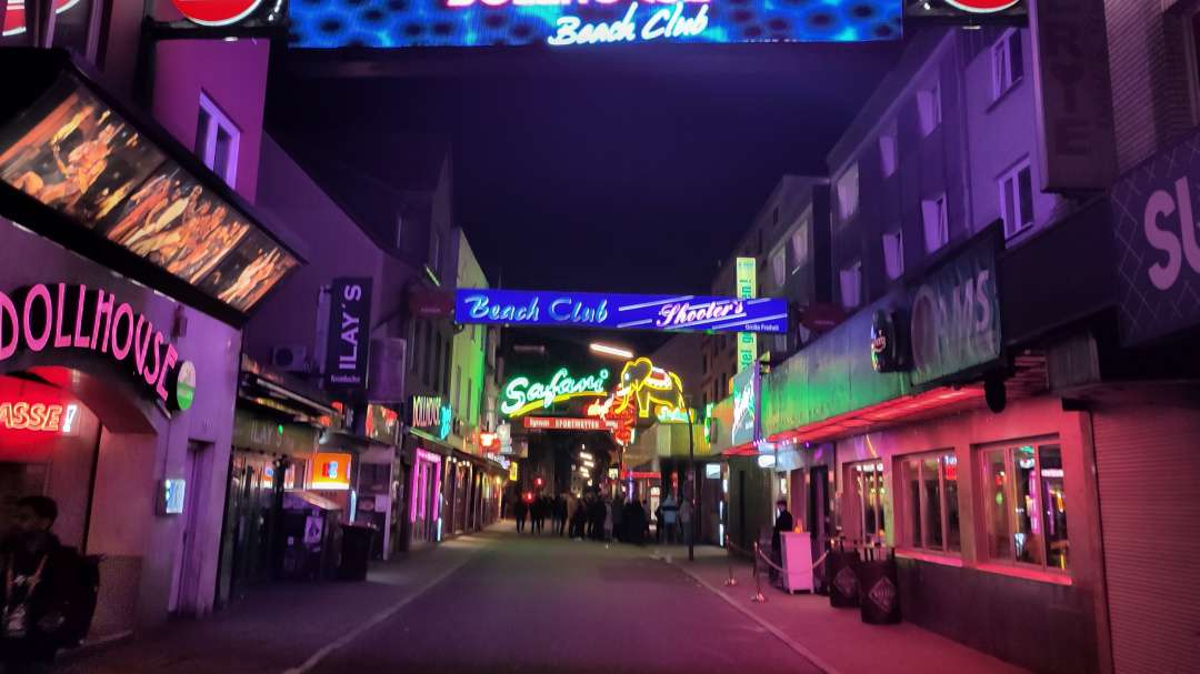 Grosse Freiheit in St.Pauli, Hamburg