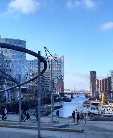 Sandtor Harbour Museum Port in HafenCity in Hamburg, Germany