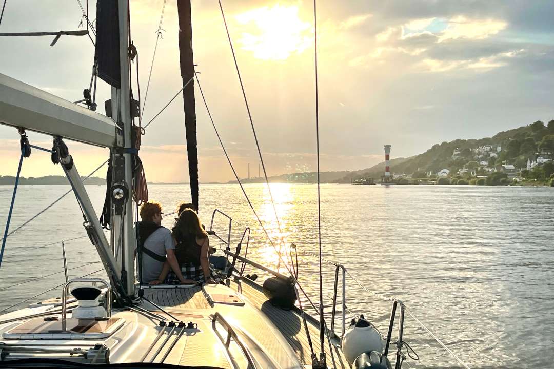 Romantische Segelyacht-Tour