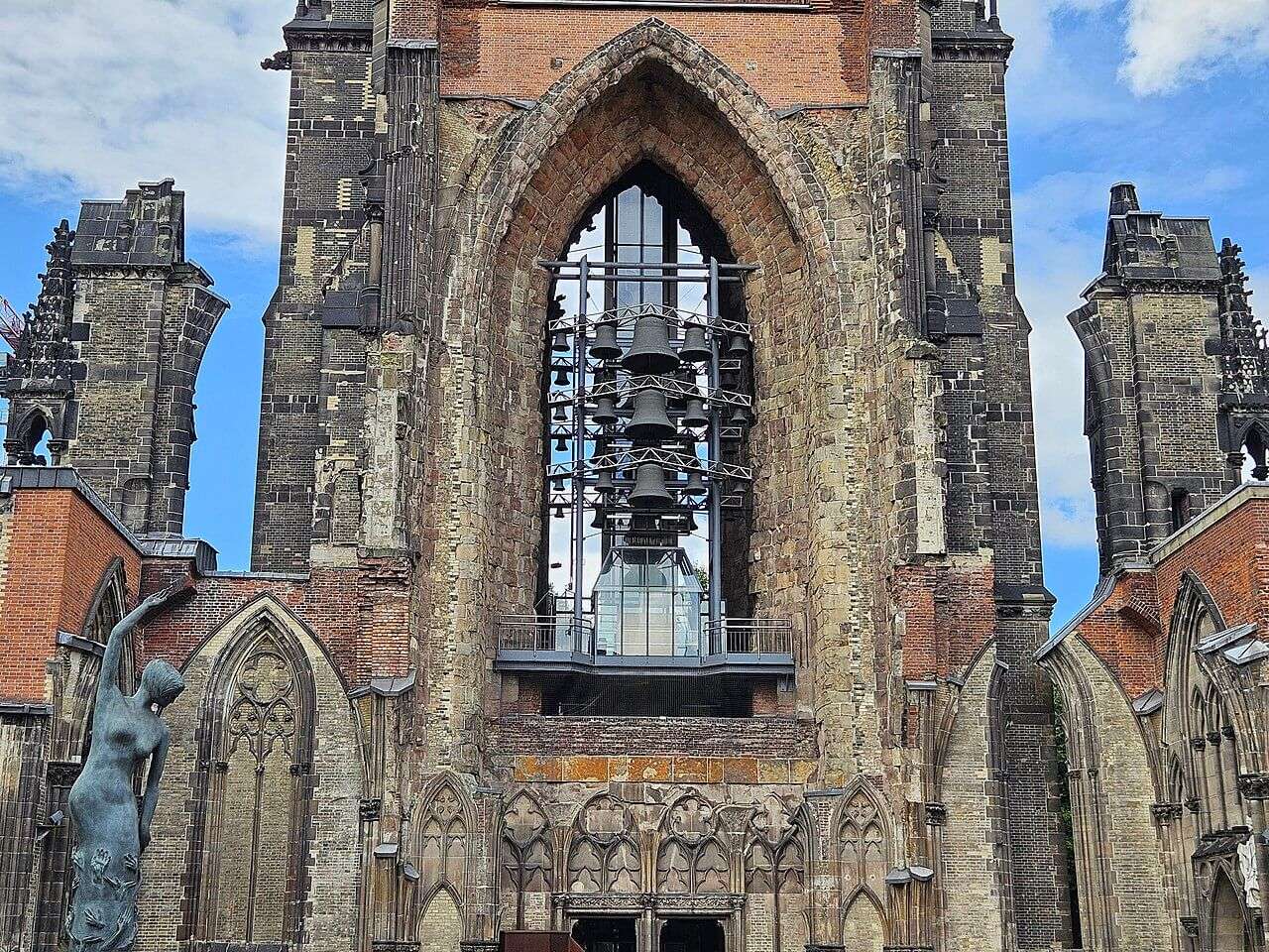 the St.Nikolai war memorial in Hamburg, Germany