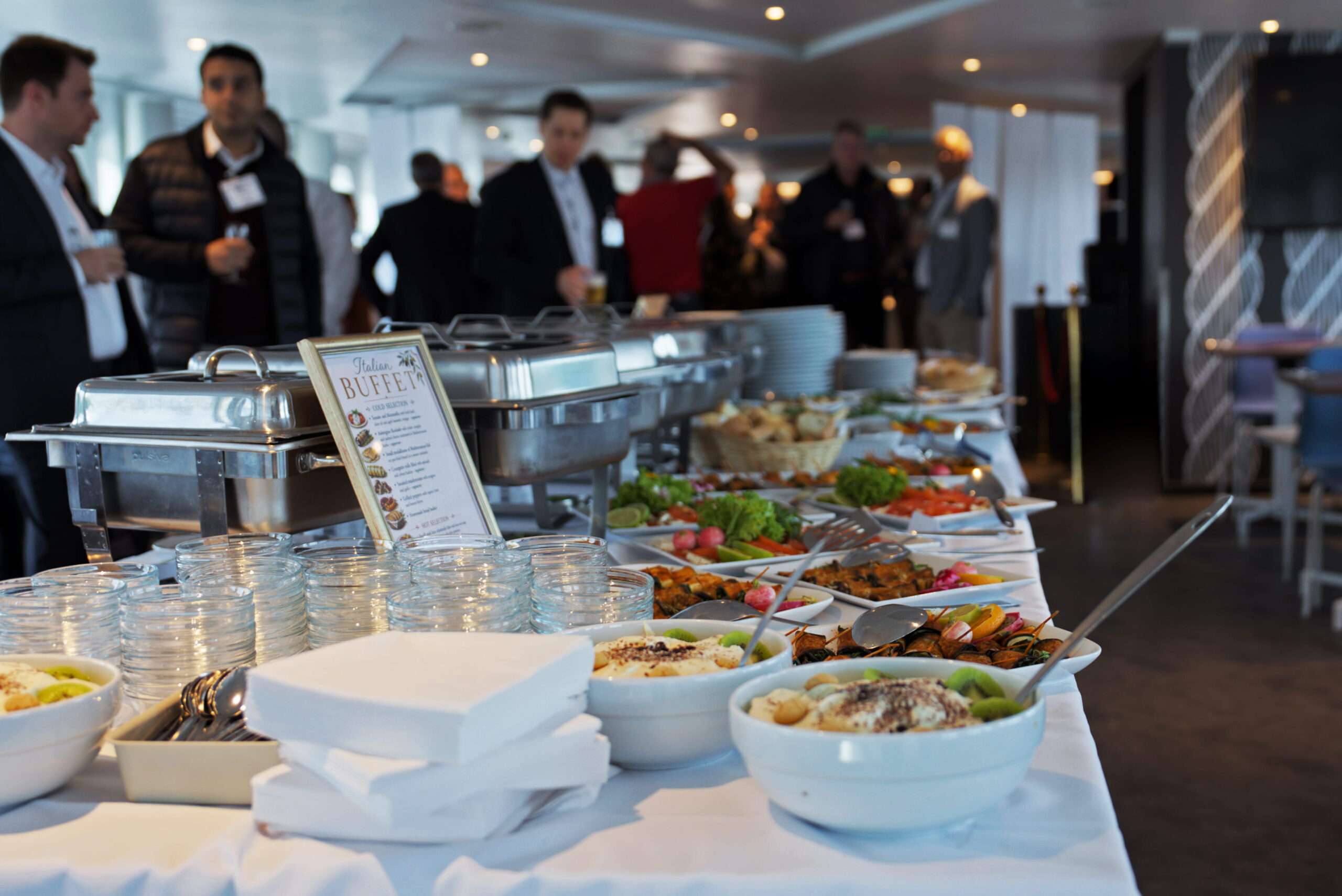 catering on a cruise ship