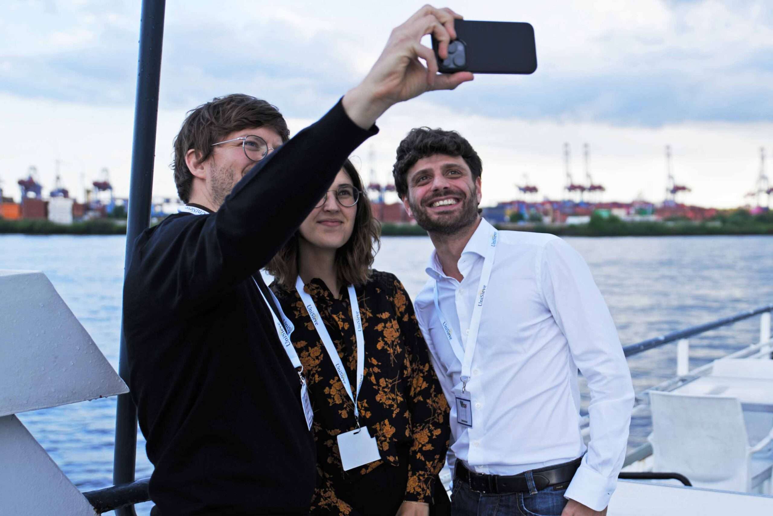 corporate marine experience in hamburg harbour
